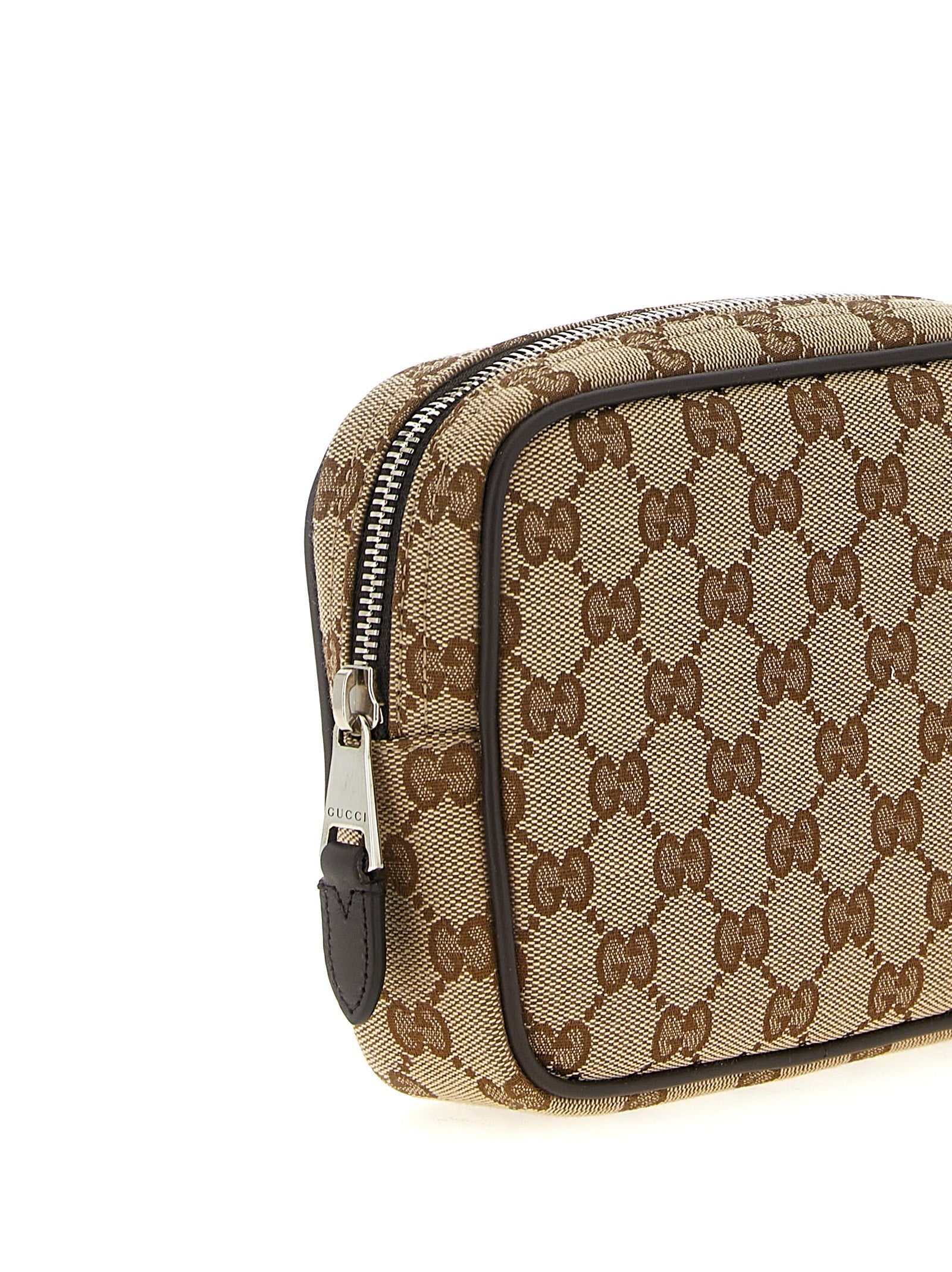 Gucci Beige Polyester Crossbody Bag (Ref. GU315986BM) - Back view