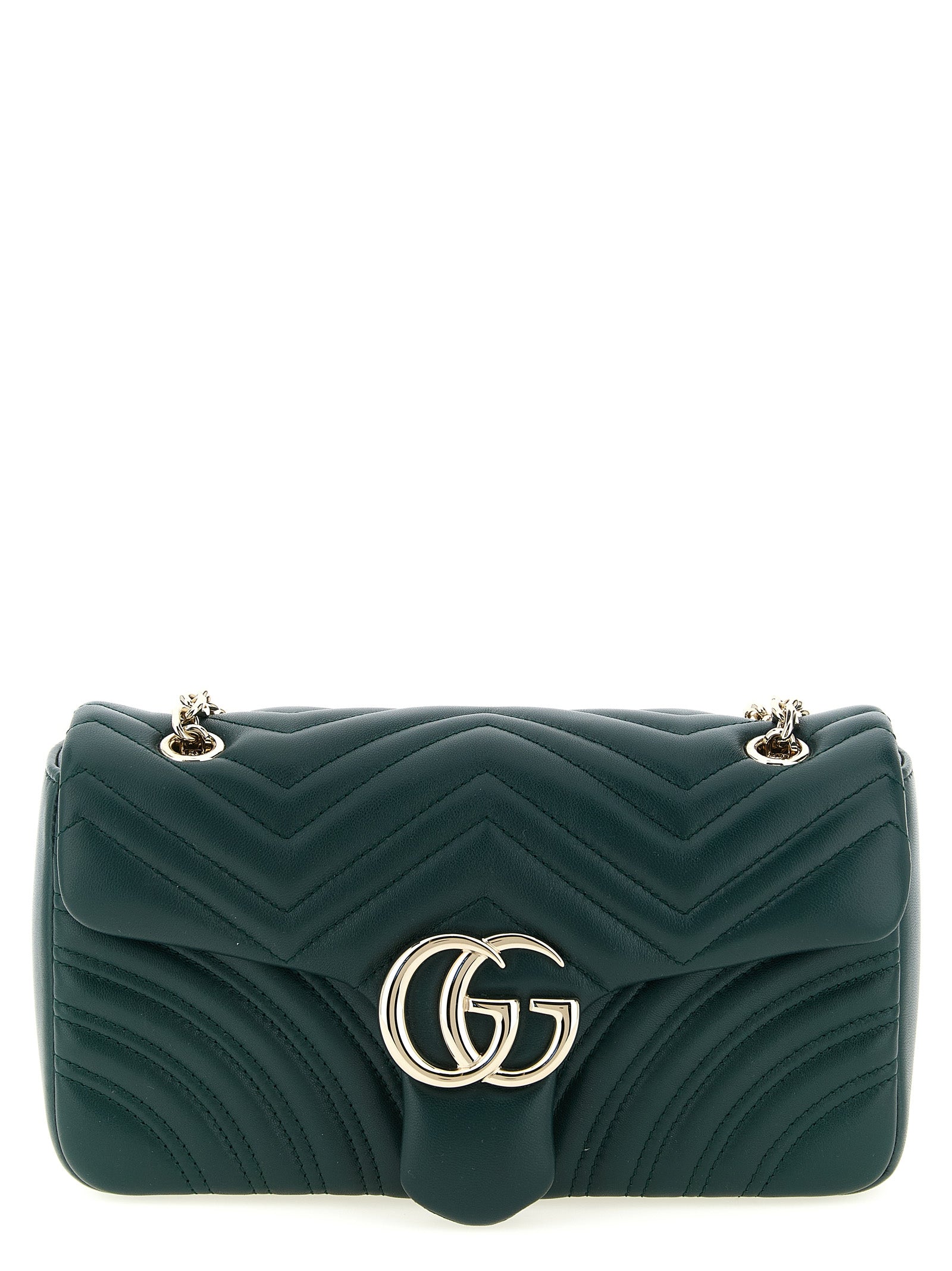 Gucci Bicolor Lamb Leather Shoulder Bag (Ref. GU327525BM) - Front view