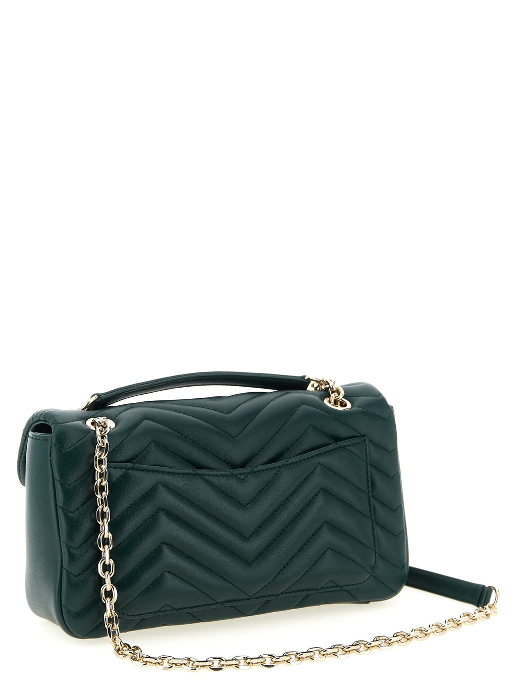 Gucci Bicolor Lamb Leather Shoulder Bag (Ref. GU327525BM) - Side view
