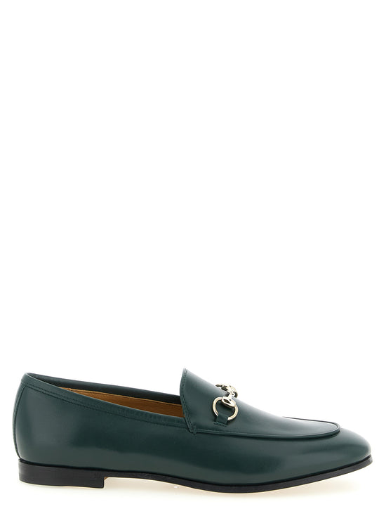 Gucci Bicolor Calfskin Slip On Loafers - Front view