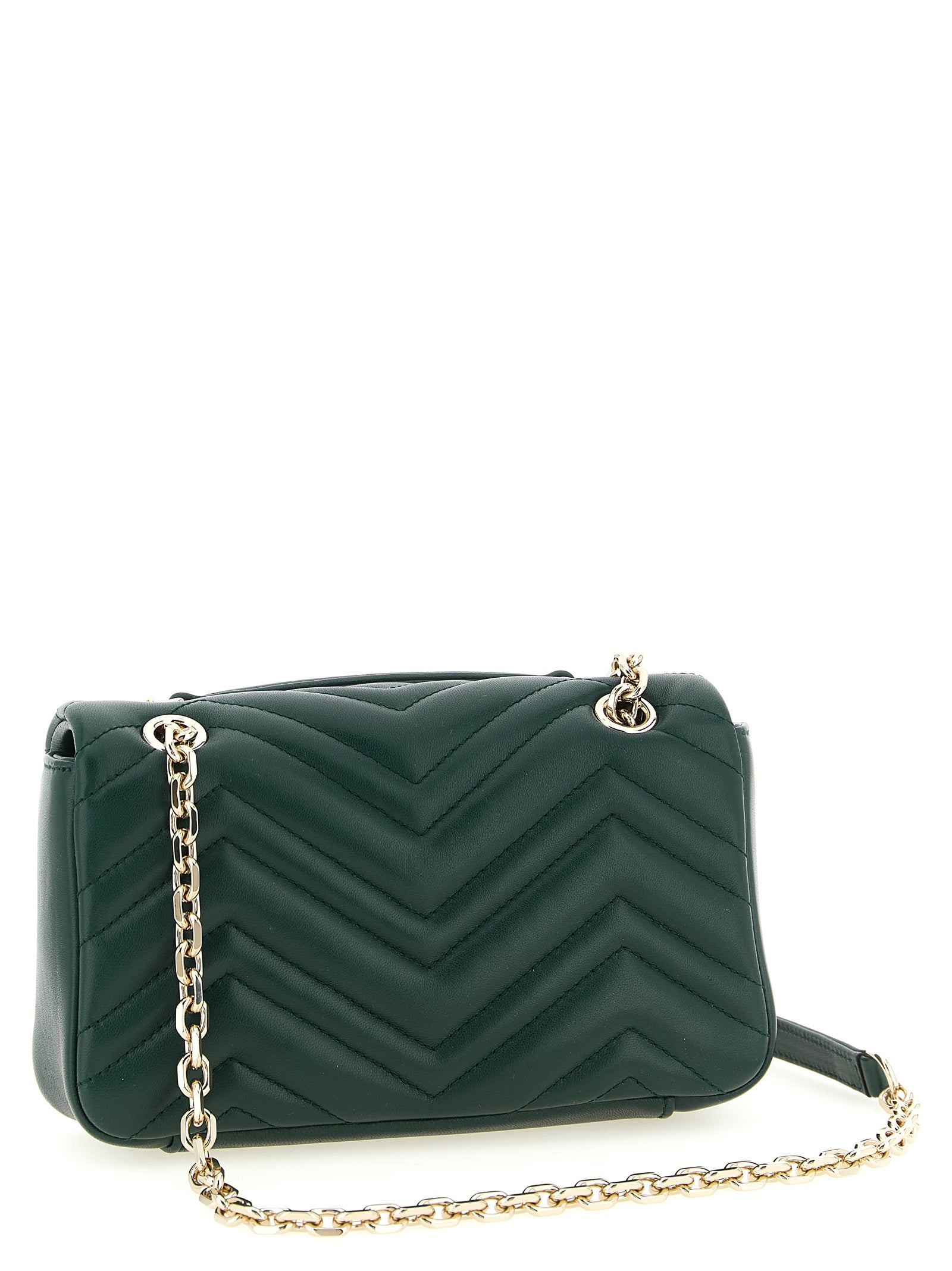 Gucci Bicolor Lamb Leather Shoulder Bag (Ref. GU334836BM) - Side view