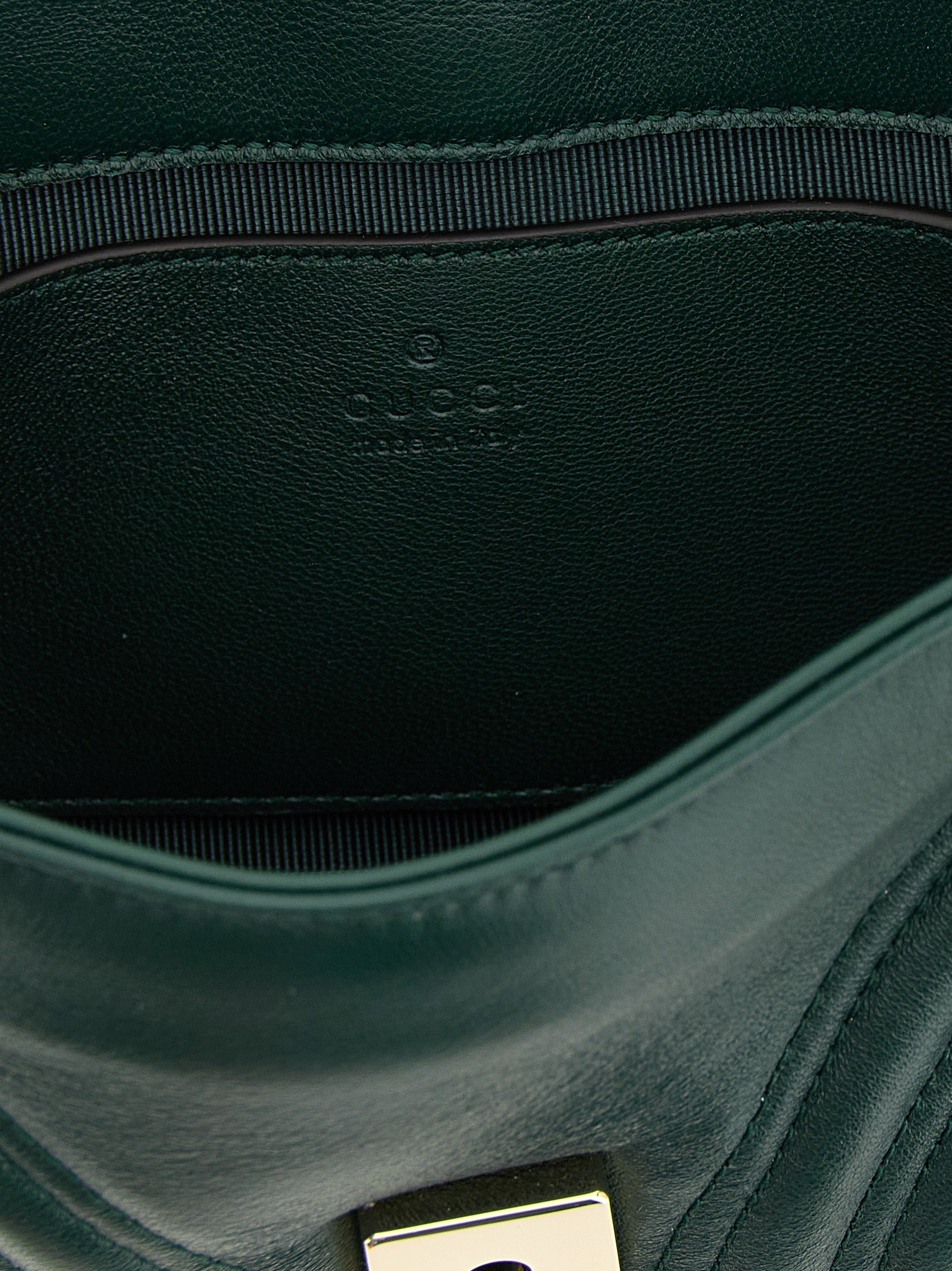 Gucci Bicolor Lamb Leather Shoulder Bag (Ref. GU334836BM) - Detail view