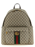 Gucci Beige Polyethylene Backpack - Front view