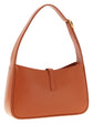 Saint Laurent Orange Calfskin Shoulder Bag - Side view