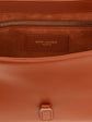Saint Laurent Orange Calfskin Shoulder Bag - Detail view