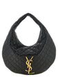 Saint Laurent Black Lamb Leather Shoulder Bag (Ref. SA333138BM) - Front view