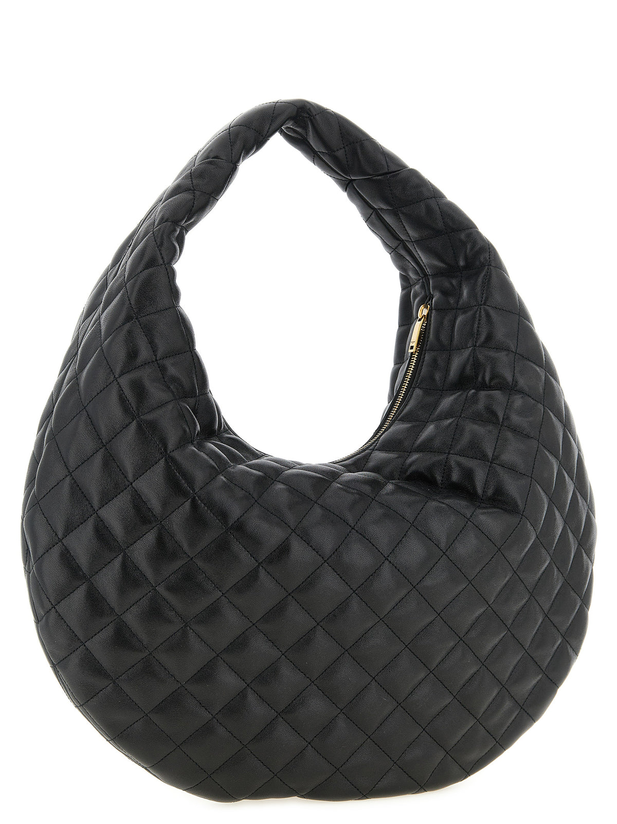 Saint Laurent Black Lamb Leather Shoulder Bag (Ref. SA333138BM) - Side view