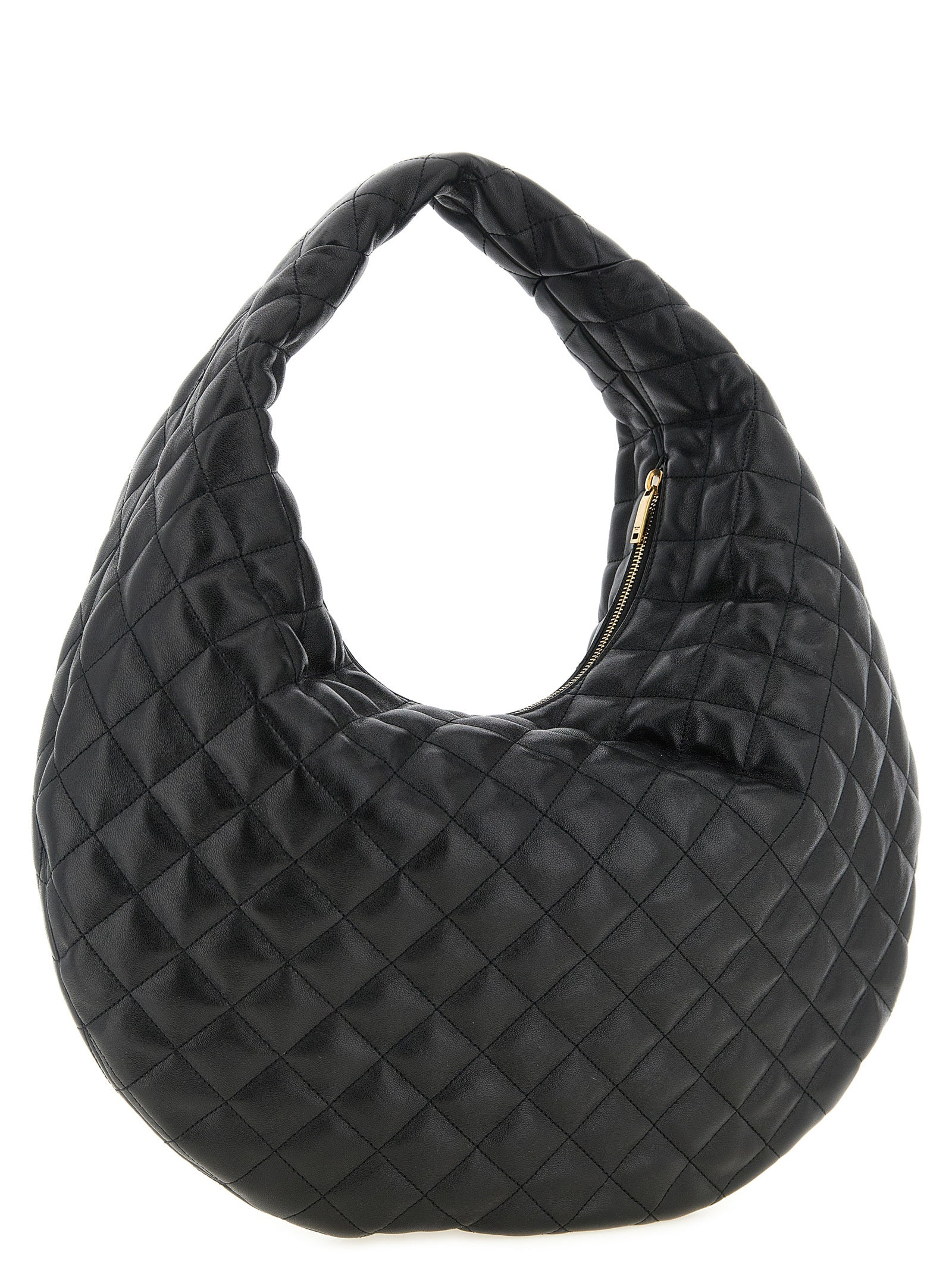 Saint Laurent Black Lamb Leather Shoulder Bag (Ref. SA333138BM) - Side view