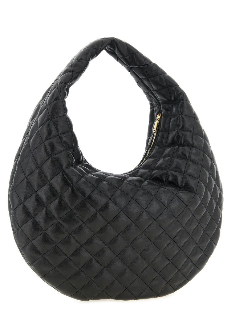 Saint Laurent Black Lamb Leather Shoulder Bag (Ref. SA333138BM) - Side view