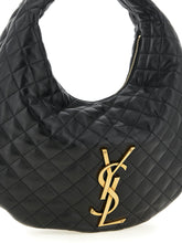 Saint Laurent Black Lamb Leather Shoulder Bag (Ref. SA333138BM) - Back view