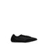 Prada Black Rubber Athletic Sneakers - Front view