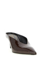 Gucci Bordeaux Calfskin Mid Heel Pumps - Side view