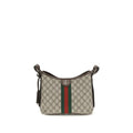Gucci Beige Fabric Handbag - AW26 23x21cm - Front view