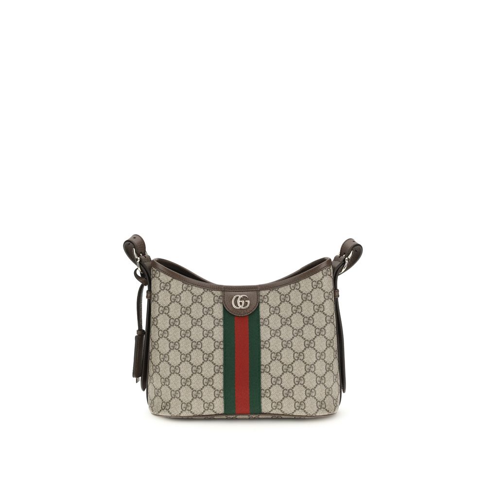 Gucci Beige Fabric Handbag - AW26 23x21cm - Front view