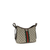 Gucci Beige Fabric Handbag - AW26 23x21cm - Side view