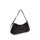 Prada Black Calf Leather Shoulder Bag - AW26 31x18cm - Side view