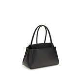 Prada Black Calf Leather Handbag - AW26 23x13cm - Back view