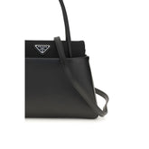 Prada Black Calf Leather Handbag - AW26 23x13cm - Detail view