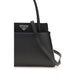 Prada Black Calf Leather Handbag - AW26 23x13cm