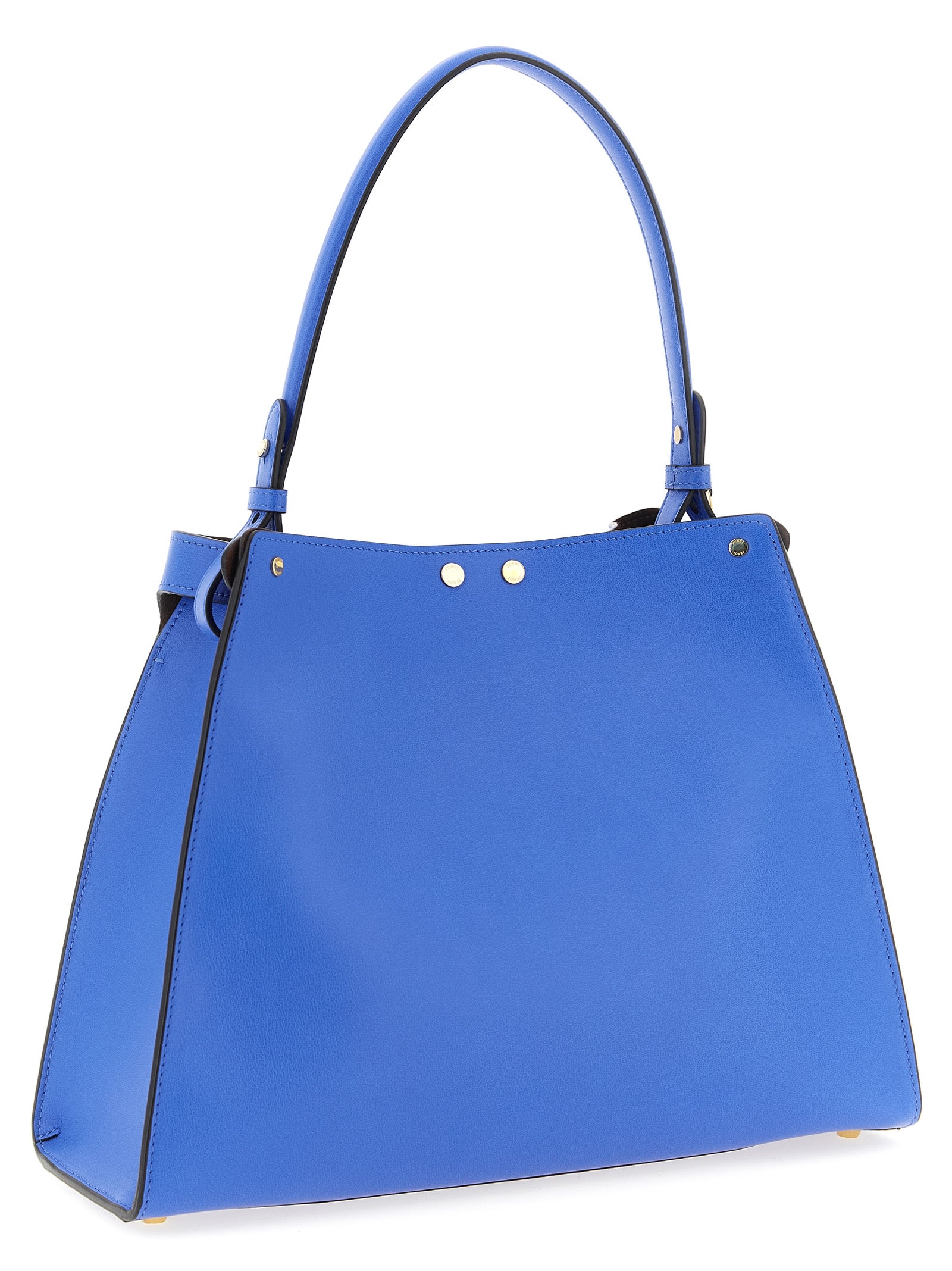 Fendi Blue Calfskin Handbag (Ref. FE338605BM) - Side view