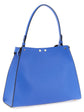 Fendi Blue Calfskin Handbag (Ref. FE338605BM) - Side view