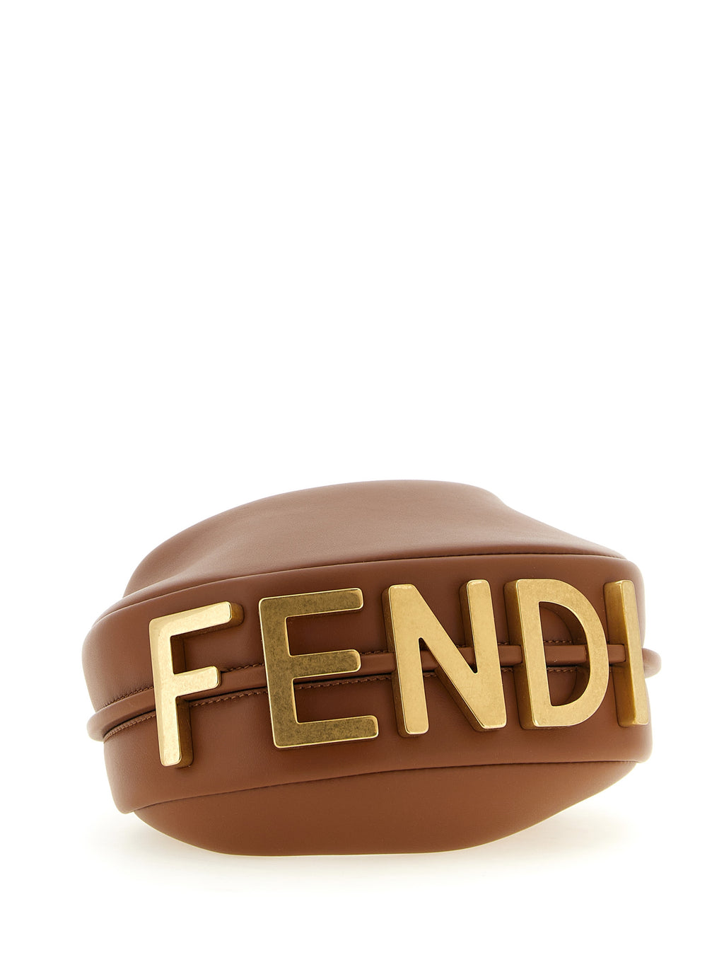 Fendi Brown Calfskin Handbag (Ref. FE338620BM) - Back view
