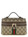 Gucci Beige Polyethylene Shoulder Bag - Front view