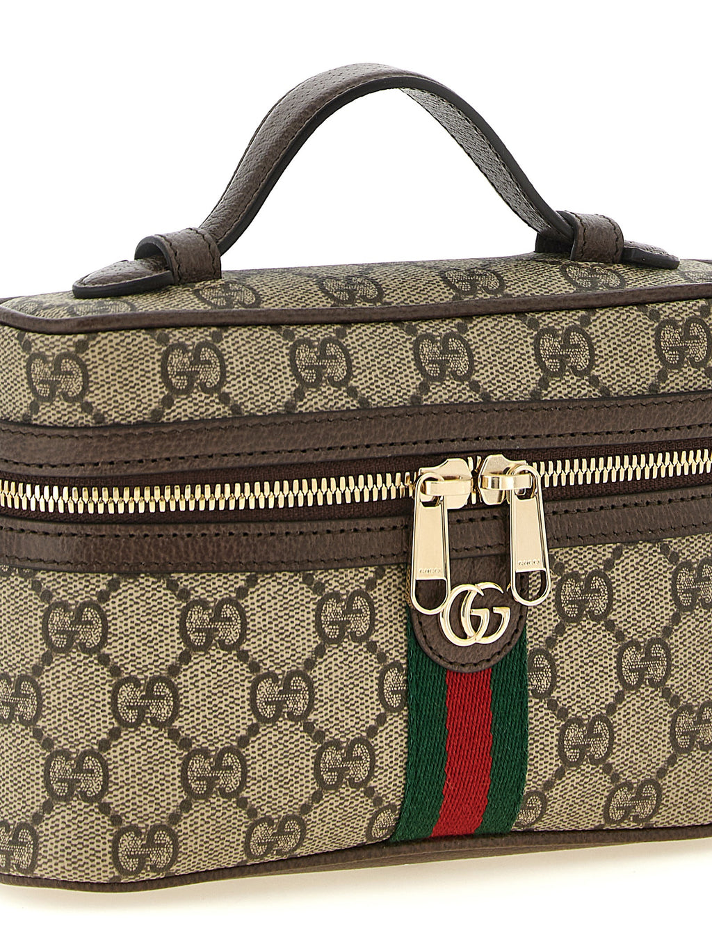 Gucci Beige Polyethylene Shoulder Bag - Back view