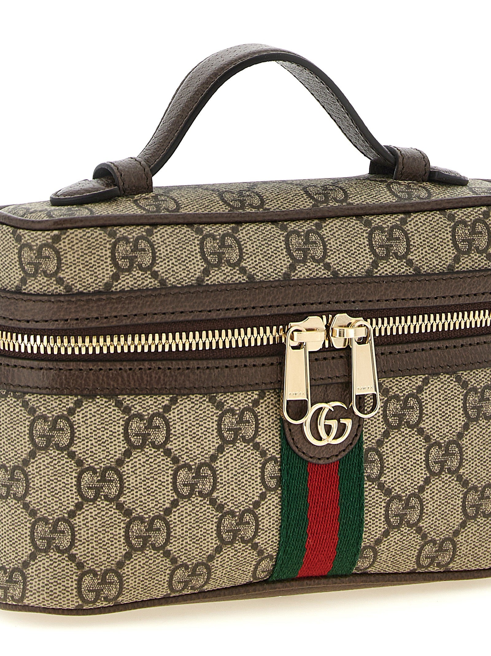 Gucci Beige Polyethylene Shoulder Bag - Back view