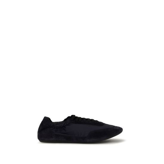 Prada Blue Rubber Athletic Sneakers - Front view