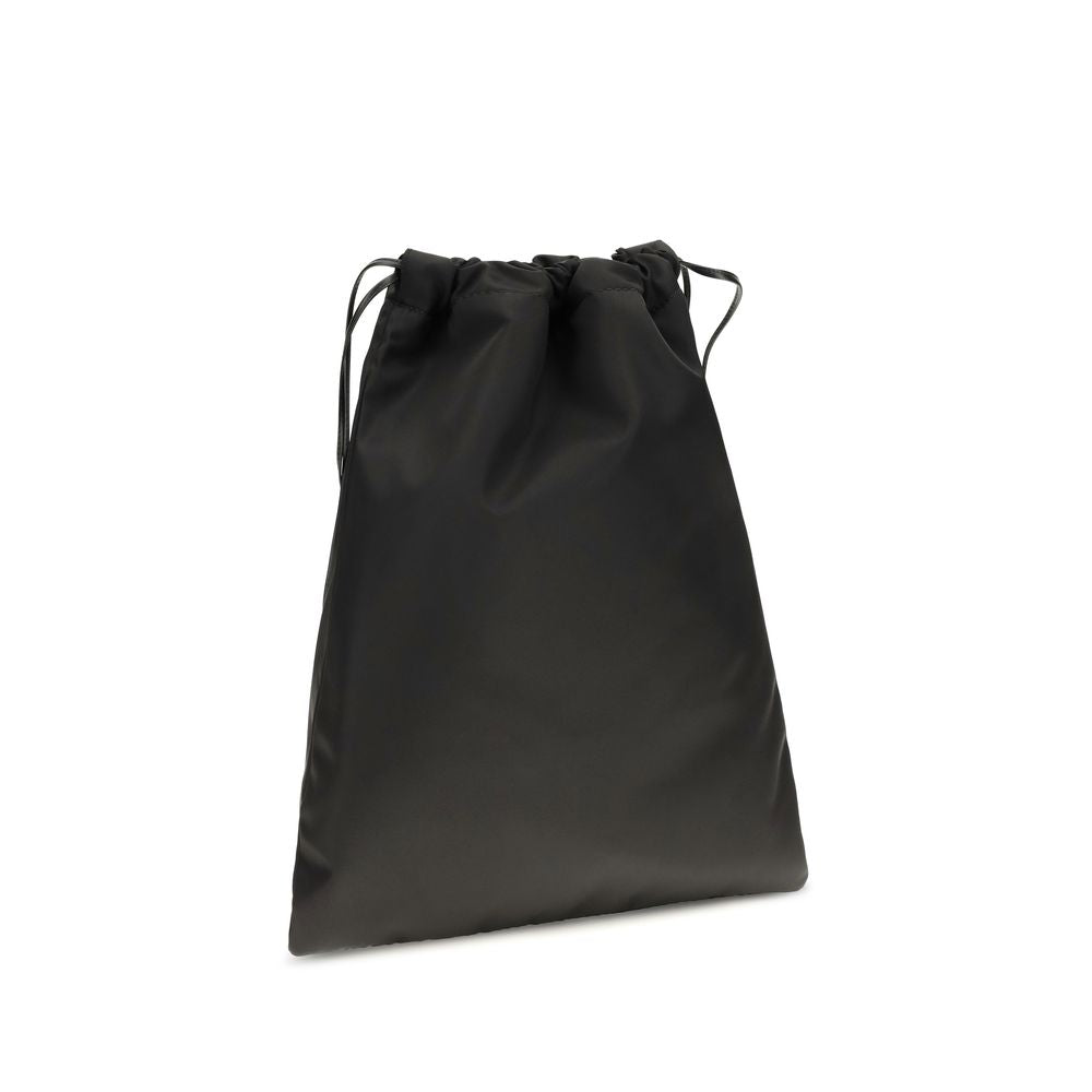 Prada Black Polyamide Clutch Bag - Back view