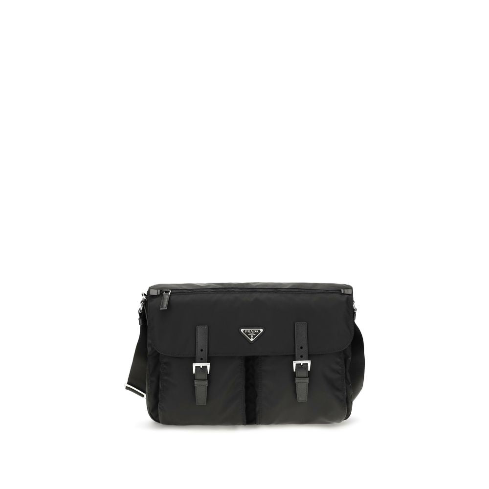 Prada Black Polyamide Backpack - Front view