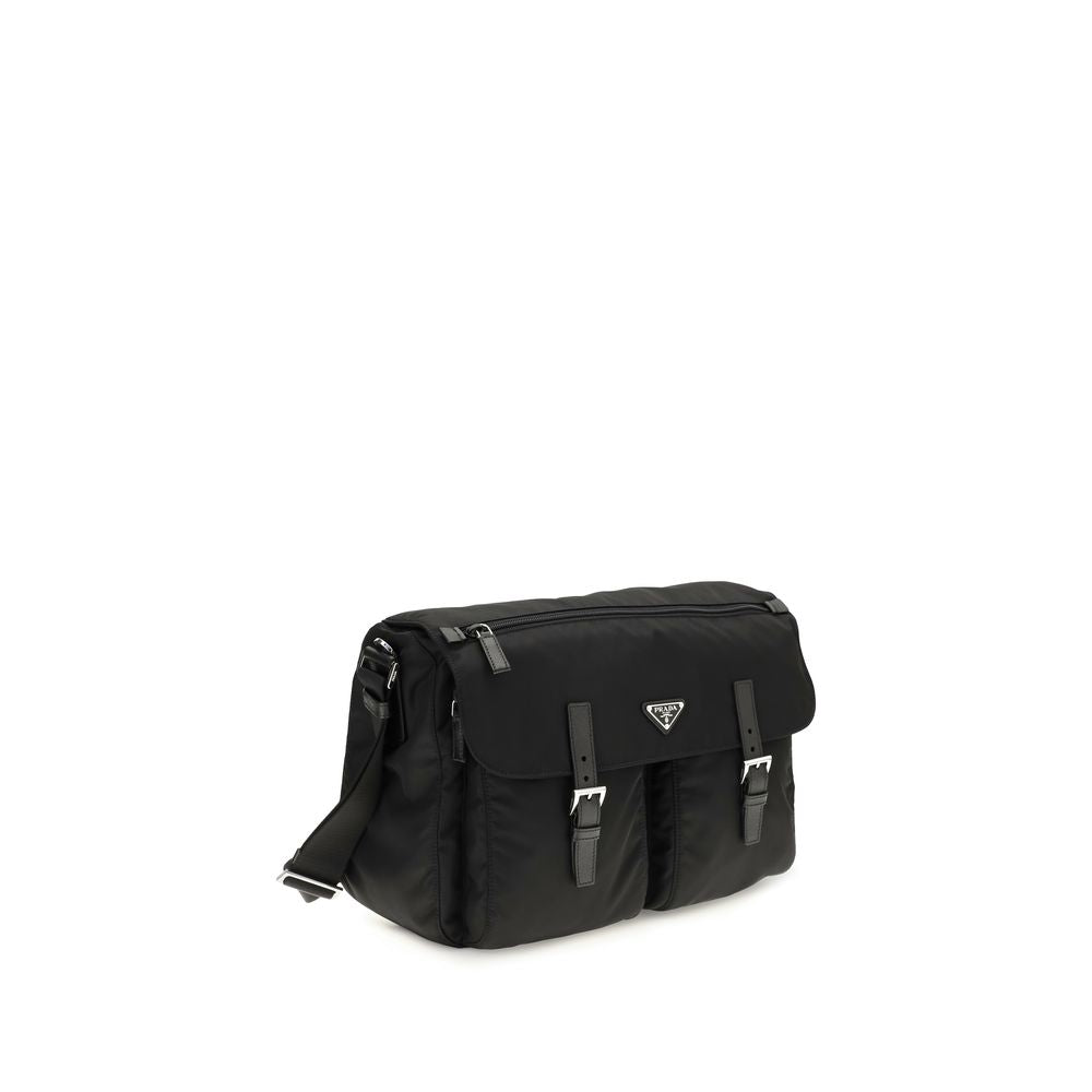 Prada Black Polyamide Backpack - Side view