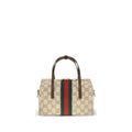 Gucci Beige Fabric Handbag - AW26 19x11cm - Front view