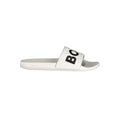 Hugo Boss White Polyurethane Mens Slipper - Front view