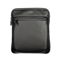 Hugo Boss Black Polyurethane Men's Shoulder Bag - Front view
