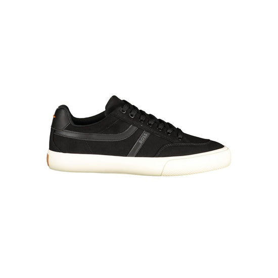 Hugo Boss Black Polyurethane Mens Sneaker - Front view