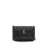 Saint Laurent Black Calf Leather Shoulder Bag - AW26 18×12.5cm - Front view