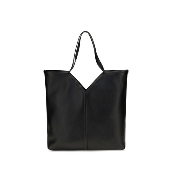 Saint Laurent Black Calf Leather Shoulder Bag - AW26 - Front view