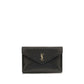 Saint Laurent Black Lamb Ovis Aries Aries Clutch Bag