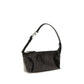 Fendi Black Calf Leather Bos Taurus Clutch Bag