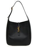 Saint Laurent Black Calfskin Shoulder Bag