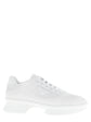 Prada White Polyester Athletic Sneakers