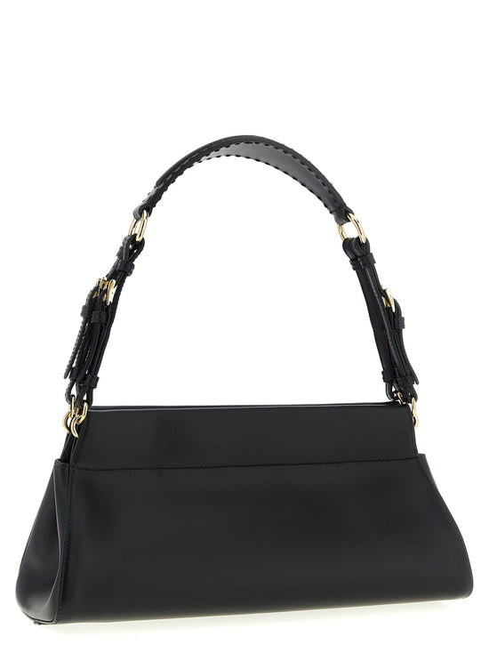 Prada Black Calfskin Shoulder Bag