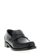 Prada Black Calfskin Slip-On Loafers