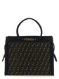 Fendi Brown Cotton Tote Bag