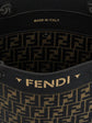 Fendi Brown Cotton Tote Bag