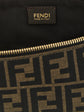 Fendi Brown Polyester Clutch Bag