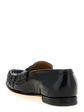 Fendi Black Calfskin Slip-On Loafers