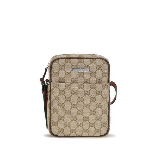 Gucci Beige Fabric Shoulder Bag